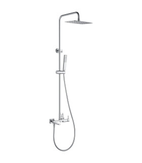 Set Rubinetto Monocomando per Vasca da bagno TOSCANA Cromo