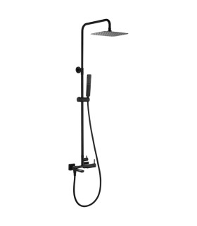 Set Rubinetto Monocomando per Vasca da bagno TOSCANA Nero