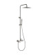 Set Rubinetto Monocomando per Vasca da bagno TOSCANA Nichel