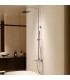 Set Rubinetto Monocomando per Vasca da bagno TOSCANA Nichel