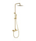 Set Rubinetto Monocomando per Vasca da bagno TOSCANA Oro