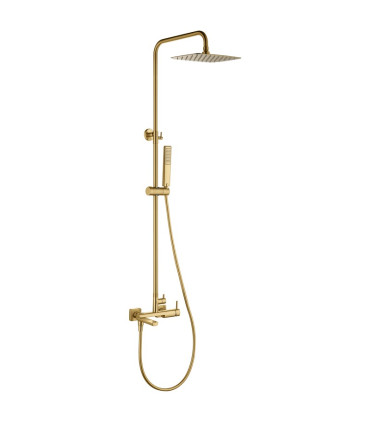 Set Rubinetto Monocomando per Vasca da bagno TOSCANA Oro