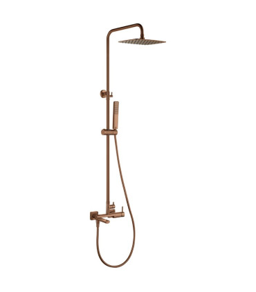 Set Rubinetto Monocomando per Vasca da bagno TOSCANA Oro rosa