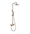 Set Rubinetto Monocomando per Vasca da bagno TOSCANA Oro rosa