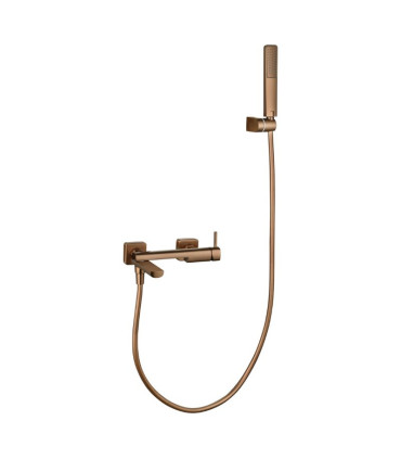 Set Monocomando per Vasca e Doccia TOSCANA Oro rosa