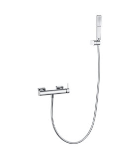 Set Doccia Monocomando con supporto TOSCANA Cromo