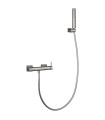 Set Doccia Monocomando con supporto TOSCANA Nichel