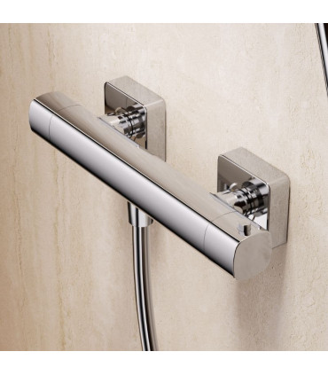 Set Doccia Termostatico con supporto TOSCANA Cromo