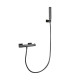 Set Doccia Termostatico con supporto TOSCANA Black gun matel