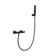 Set Doccia Termostatico con supporto TOSCANA Nero
