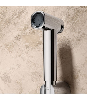 Doccia Igienica per Bidet con rubinetto incassato TOSCANA Cromo