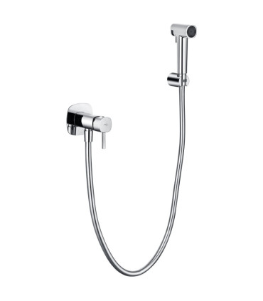Doccia Igienica per Bidet con rubinetto incassato TOSCANA Cromo