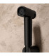 Doccia Igienica per Bidet con rubinetto incassato TOSCANA Nero