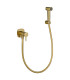 Doccia Igienica per Bidet con rubinetto incassato TOSCANA Oro