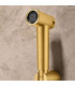 Doccia Igienica per Bidet con rubinetto incassato TOSCANA Oro