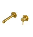 Rubinetto per Lavabo Incassati TOSCANA Oro