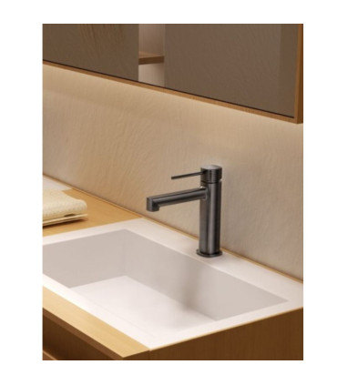 Rubinetto Lavabo Monocomando FIRENZE Black gun metal