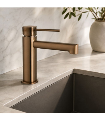 Rubinetto Lavabo Monocomando FIRENZE Oro rosa