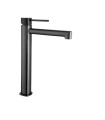 Rubinetto per lavabo a canna alta FIRENZE Black gun metal