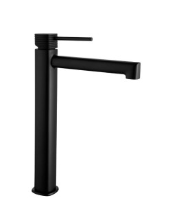 Rubinetto per lavabo a canna alta FIRENZE Nero