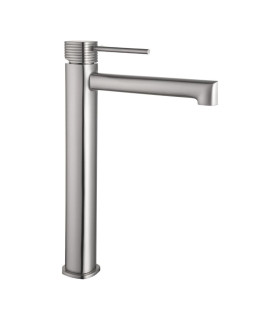 Rubinetto per lavabo a canna alta FIRENZE Nichel