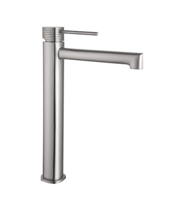 Rubinetto per lavabo a canna alta FIRENZE Nichel