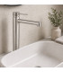 Rubinetto per lavabo a canna alta FIRENZE Nichel