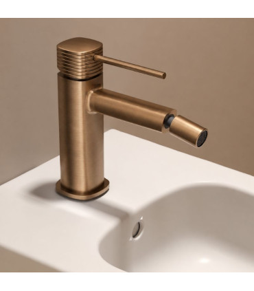 Rubinetto Monocomando per Bidet FIRENZE Oro rosa