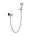 Doccia Igienica per Bidet con rubinetto incassato FIRENZE Cromo
