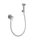 Doccia Igienica per Bidet con rubinetto incassato FIRENZE Nichel