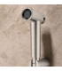 Doccia Igienica per Bidet con rubinetto incassato FIRENZE Nichel