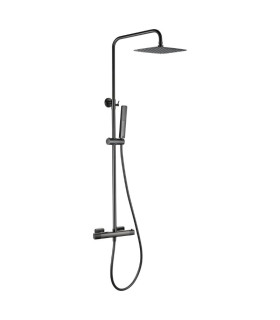 Set Doccia Termostatico FIRENZE Black gun metal
