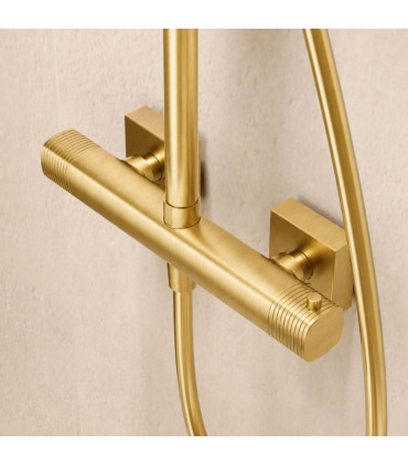 Set Doccia Termostatico FIRENZE Oro