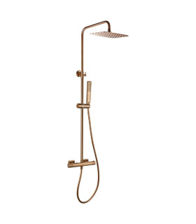 Set Doccia Termostatico FIRENZE Oro rosa