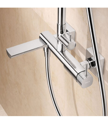 Set Rubinetto Monocomando per Vasca da bagno FIRENZE Cromo