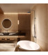 Set Rubinetto Monocomando per Vasca da bagno FIRENZE Black gun metal