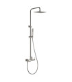 Set Rubinetto Monocomando per Vasca da bagno FIRENZE Nichel