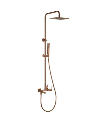 Set Rubinetto Monocomando per Vasca da bagno FIRENZE Oro rosa