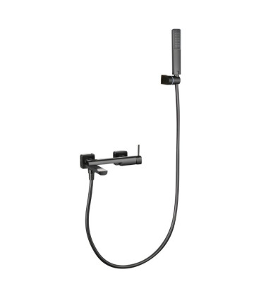 Set Monocomando per Vasca e Doccia FIRENZE Black gun metal
