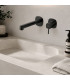 Rubinetto per Lavabo Incassati FIRENZE Nero