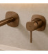 Rubinetto per Lavabo Incassati FIRENZE Oro rosa