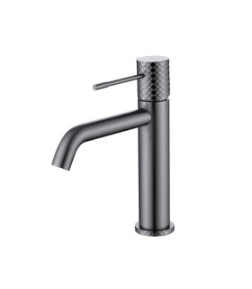 Rubinetto Lavabo Monocomando GENOVA Black gun metal