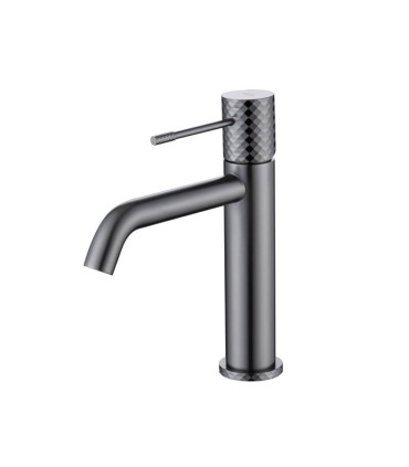 Rubinetto Lavabo Monocomando GENOVA Black gun metal