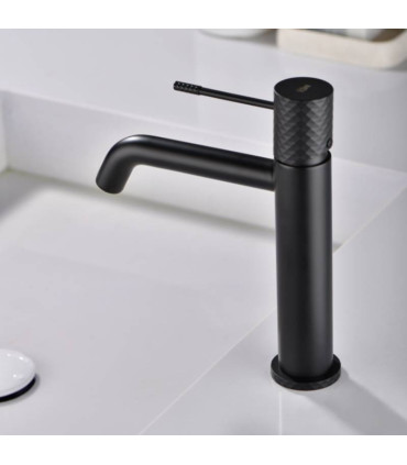 Rubinetto Lavabo Monocomando GENOVA Nero