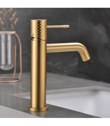 Rubinetto Lavabo Monocomando GENOVA Oro