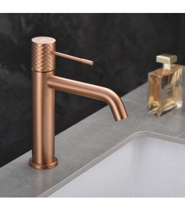 Rubinetto Lavabo Monocomando GENOVA Oro rosa