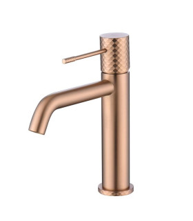 Rubinetto Lavabo Monocomando GENOVA Oro rosa