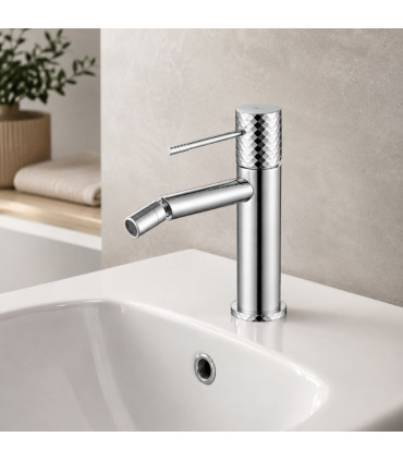 Rubinetto Monocomando per Bidet GENOVA Cromo
