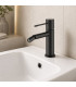 Rubinetto Monocomando per Bidet GENOVA Nero