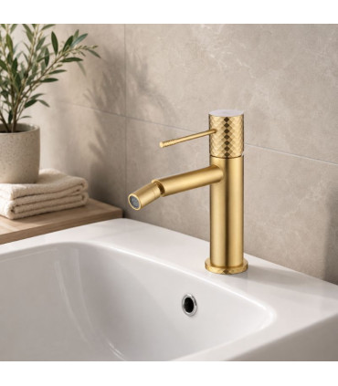 Rubinetto Monocomando per Bidet GENOVA Oro